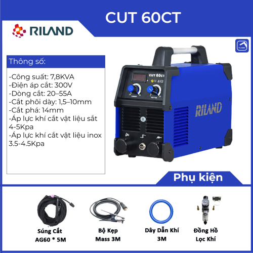 Máy Cắt Plasma Riland Cut 60CT
