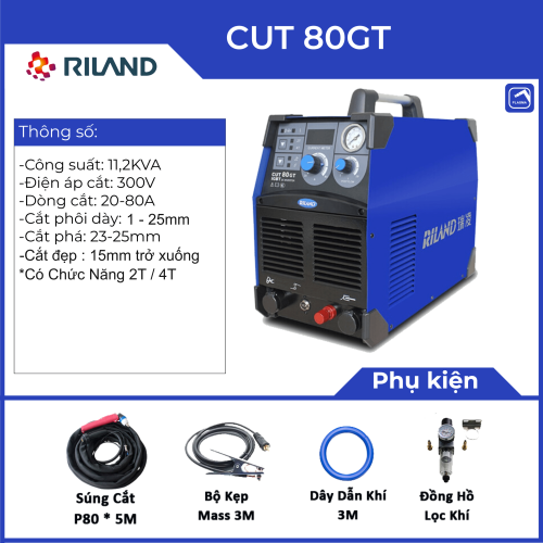 Máy Cắt Plasma Riland Cut 80GT