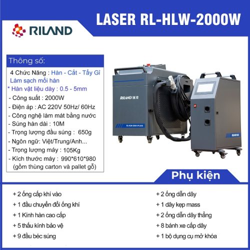 Máy Hàn Laser RL-HLW-2000