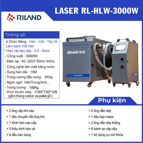 Máy Hàn Laser RL-HLW-3000