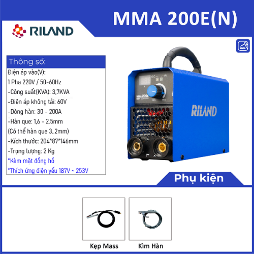 Máy Hàn MINI RILAND MMA 200E
