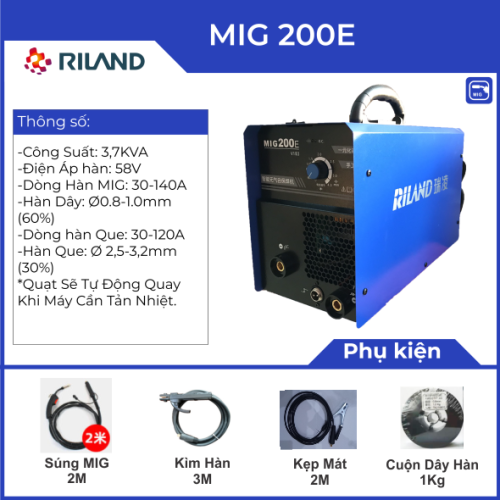 Máy Hàn RILAND MIG 200E