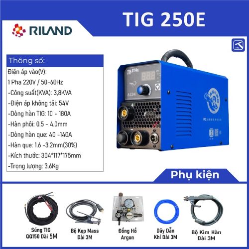 Máy Hàn RILAND TIG 250E
